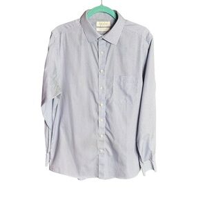 Gold Label Round Tree & Yorke Slim Fit Men’s Long Sleeve Button Down Dress Shirt
